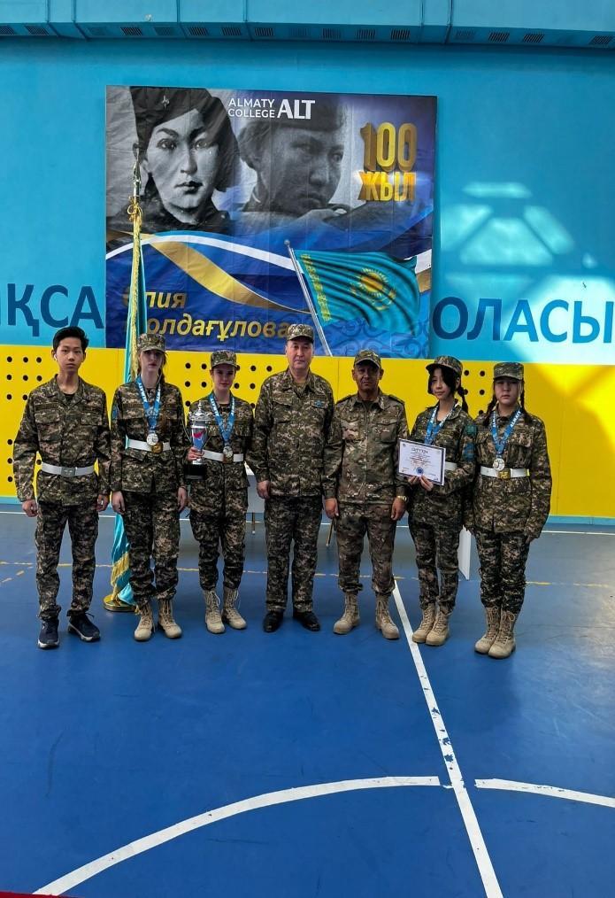 № 146 мектеп - лицейде «Алғашқы әскери және технологиялық дайындық» пәні бойынша 2024-2025 оқу жылындағы  наурыз айында атқарылған әскери патриоттық  жұмысы