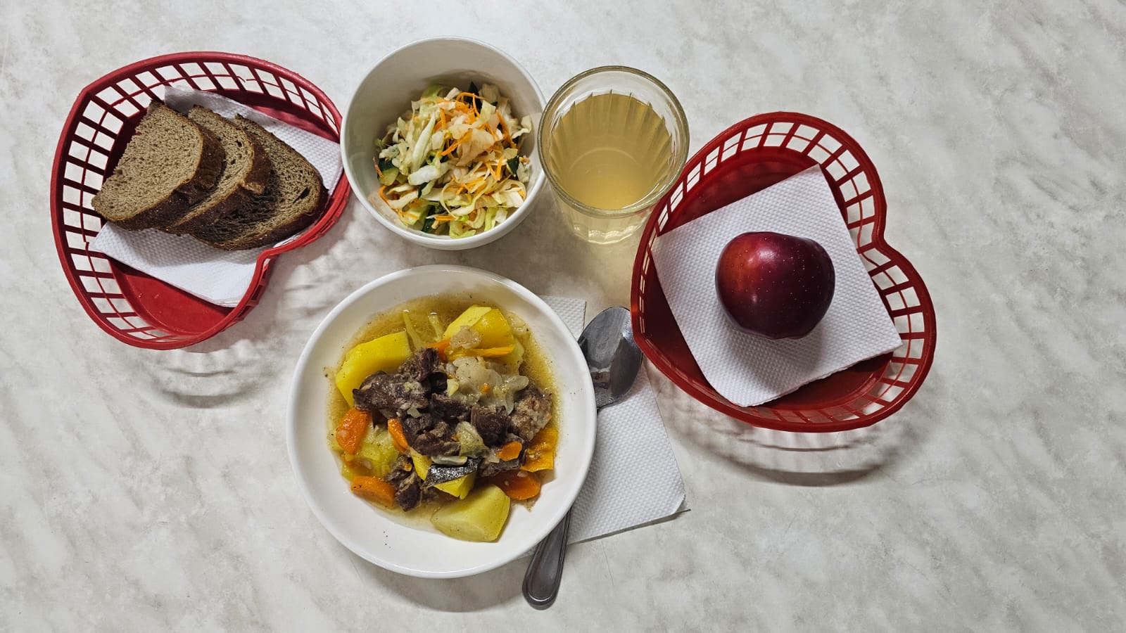 Ас мәзірінің тағамы (4 апта 4 күн)