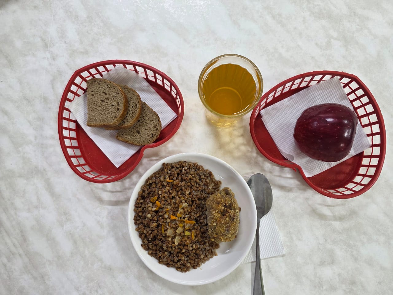 Ас мәзірінің тағамы (ақпан айы, 1 апта, 1 күн)