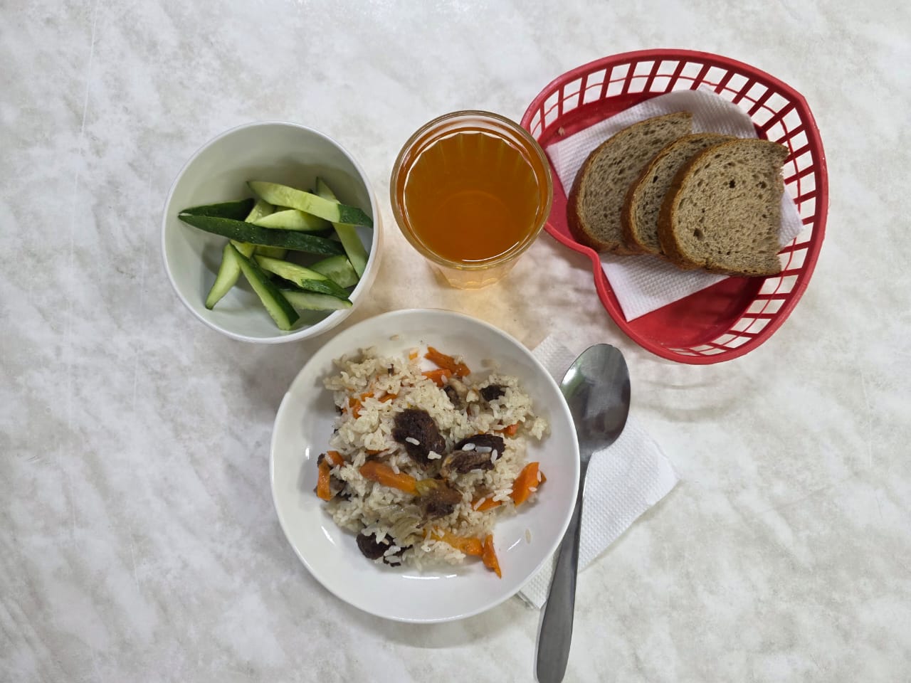 Ас мәзірінің тағамы (ақпан айы, 1 апта, 5 күн)